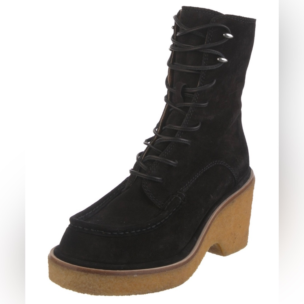 Rag & Bone Rubber Sole Scout Wedge Boots